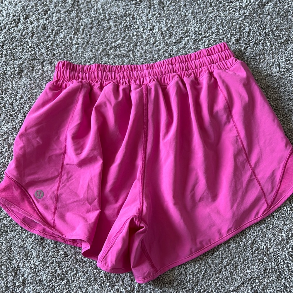 Sonic Pink Hotty Hot Low-Rise Lined Short 4" (Read Description)